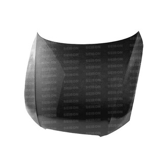 Seibon® HD0811AUA5-OE - OE-Style Gloss Carbon Fiber Hood