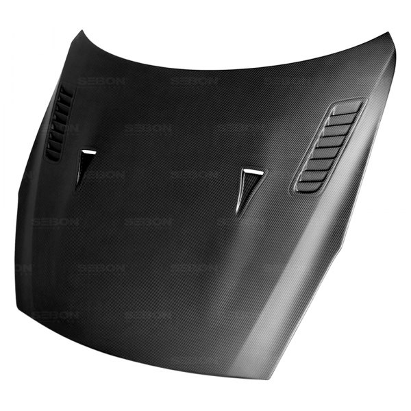 Seibon® - ES-Style Gloss Carbon Fiber Hood