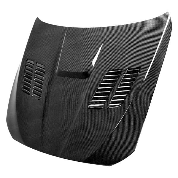 Seibon® - GTR-Style Gloss Carbon Fiber Hood