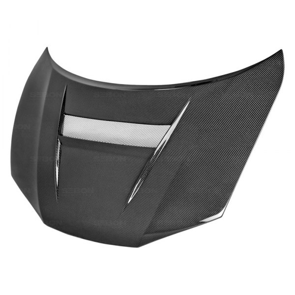 Seibon® - VSII-Style Gloss Carbon Fiber Hood