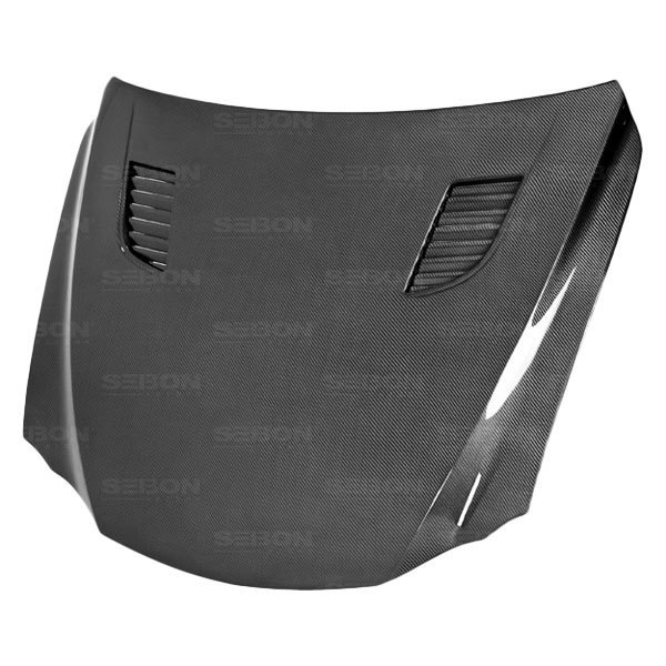 Seibon® - TV-Style Gloss Carbon Fiber Hood