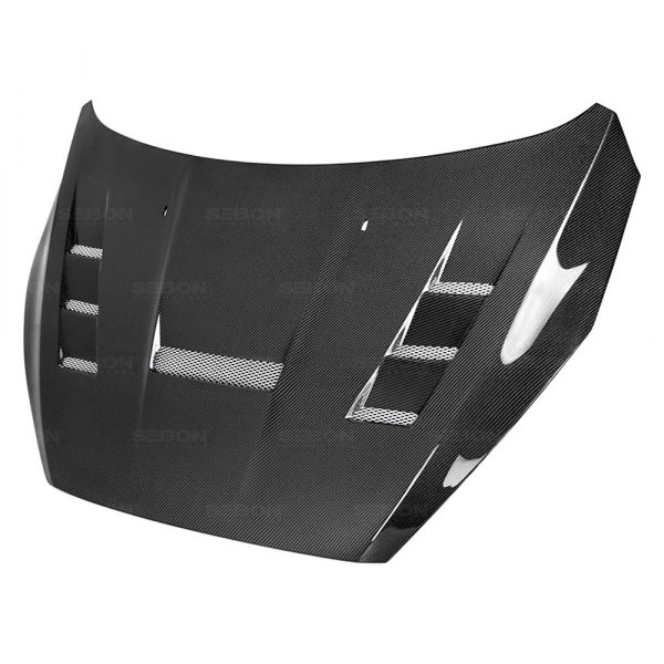 Seibon® - TV-Style Gloss Carbon Fiber Hood