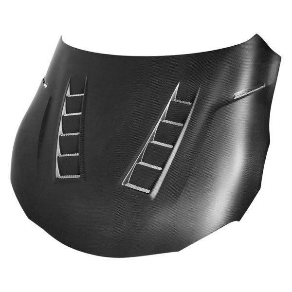 Seibon® - TS-Style Matte Dry Carbon Fiber Hood