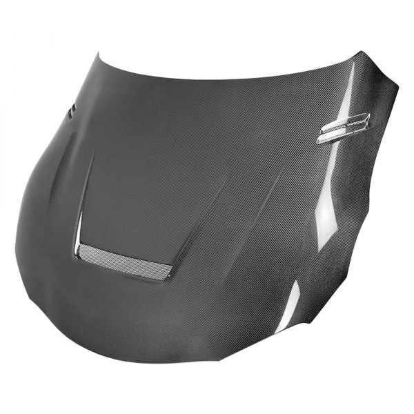 Seibon® - VS-Style Gloss Carbon Fiber Double-Sided Hood