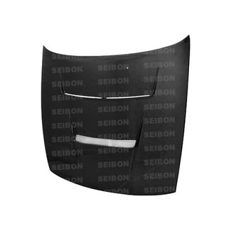 Seibon® - DV-Style Gloss Carbon Fiber Hood
