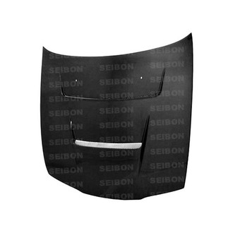 Seibon® - DV-Style Gloss Carbon Fiber Hood