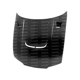 Seibon® - JU-Style Gloss Carbon Fiber Hood