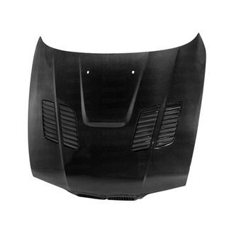 Seibon® - GTR-Style Gloss Carbon Fiber Hood
