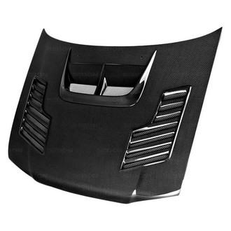 Seibon® - CW-Style Gloss Carbon Fiber Hood