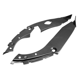 Seibon® - Gloss Carbon Fiber Under Hood Inner Wing Trims