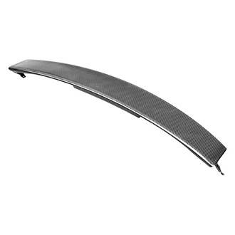 Seibon® - Gloss Black Carbon Fiber Tailgate Rear Roof Middle Spoiler