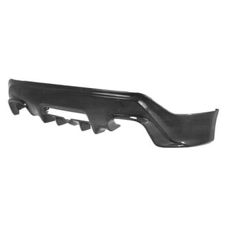 Seibon® - TB-Style Gloss Carbon Fiber Rear Bumper Lip