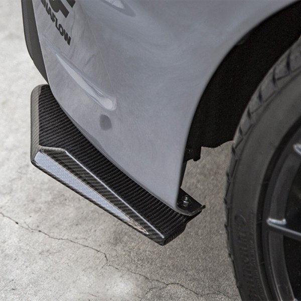 Seibon® - SA-Style Carbon Fiber Rear Bumper Lips