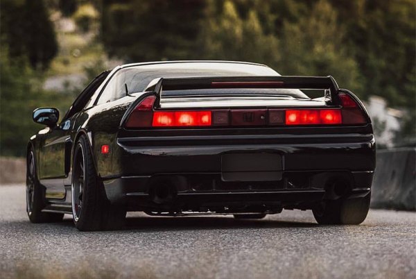 Seibon® RS9206ACNSX-TR - TR-Style Gloss Black Carbon Fiber Rear Spoiler