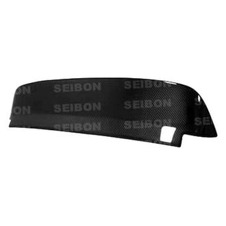 Seibon® - SP-Style Gloss Black Carbon Fiber Rear Roof Spoiler with LED Light