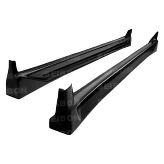 Seibon® - CW-Style Gloss Carbon Fiber Side Skirts