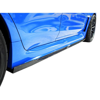 Seibon® - MB-Style Gloss Carbon Fiber Side Skirts