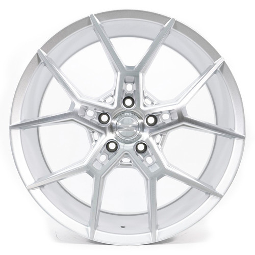 SELECT PRECISION ALLOYS® ALPINE Wheels - Gloss Silver with Brushed