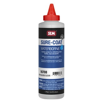 SEM® - Aerospace Sure-Coat™ 16 fl. oz. High Gloss Clear Spray-On Leather Paint