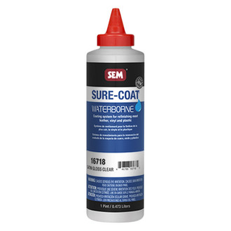 SEM® - Aerospace Sure-Coat™ 16 fl. oz. Satin Gloss Clear Spray-On Leather Paint