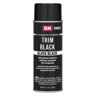 SEM® - Trim Black™ 12 fl. oz. Gloss Black Aerosol Acrylic Trim Paint