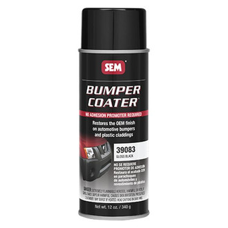 SEM® - Bumper Coater™ 12 fl. oz. Gloss Black Aerosol Automotive Bumpers and Plastic Paint