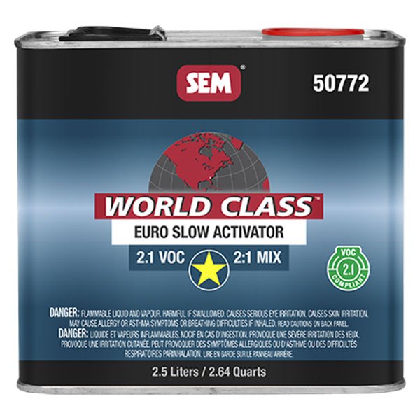 SEM® - World Class™ 2.1 VOC Euro Clear Slow Lacquer Activator