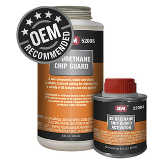 SEM® - 12 fl. oz. Opaque Gray 2K Urethane Aerosol Chip Guard Kit