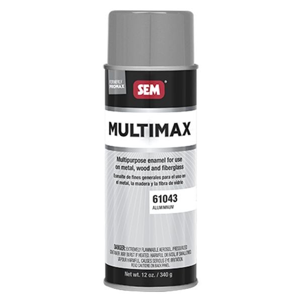 SEM® 61043 MultiMax™ 12 fl. oz. Aluminum Aerosol Multi Purpose Paint