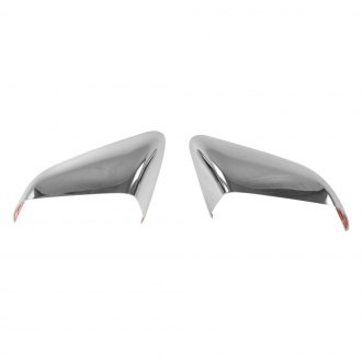 Chrome Car Rearview Mirror Base Cover Trim for Ford Mustang 2015-2018 2sets 