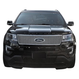 Ford Explorer Custom Grilles | Billet, Mesh, CNC, LED, Chrome, Black