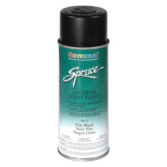 Seymour® - Spruce™ Semi-Gloss Black Aerosol Lacquer