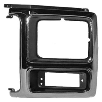 Sherman® 575-95AL - Driver Side Headlight Bezel (Value Line)
