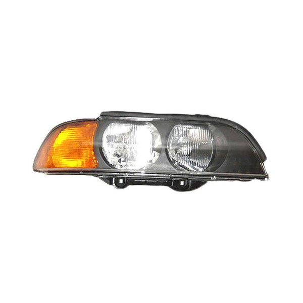 Sherman® - Passenger Side Replacement Headlight, BMW 5-Series