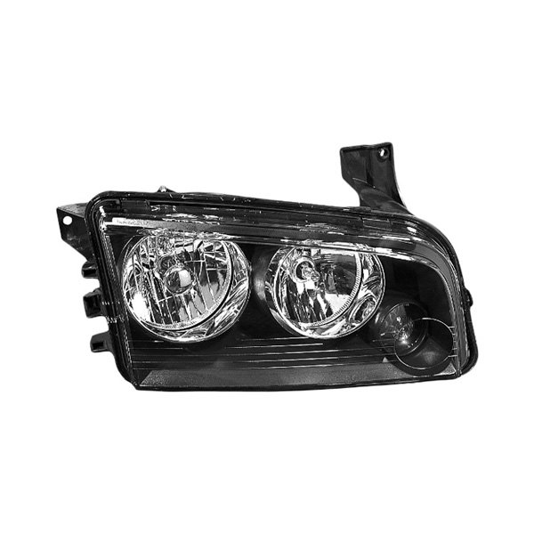 Sherman® - Passenger Side Replacement Headlight, Dodge Charger