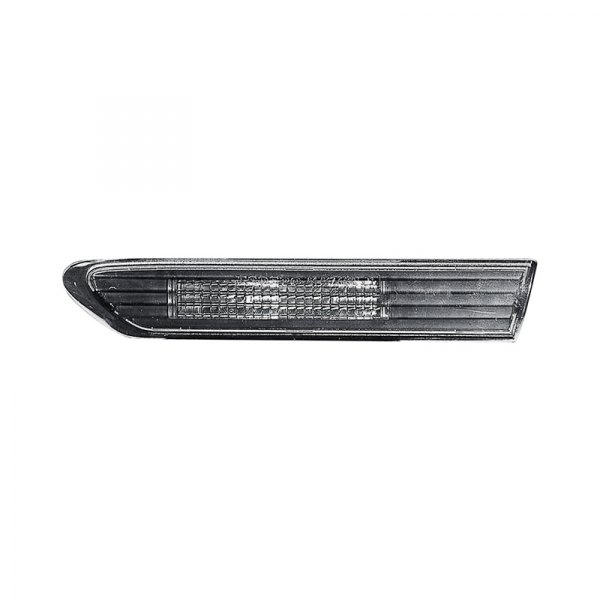 Sherman® - Diamond Cut Chrome/Smoke LED Side Marker Lights, Acura TL