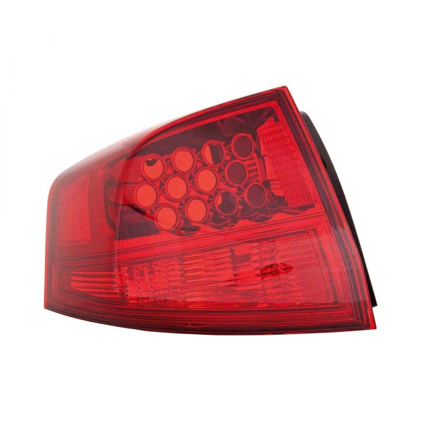 Sherman® - Driver Side Outer Replacement Tail Light Lens and Housing, Acura MDX