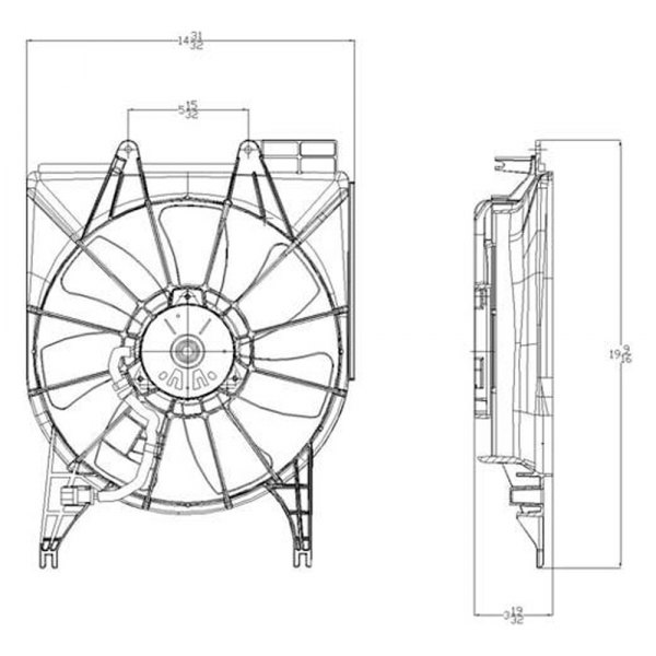 Sherman® - A/C Condenser Fan