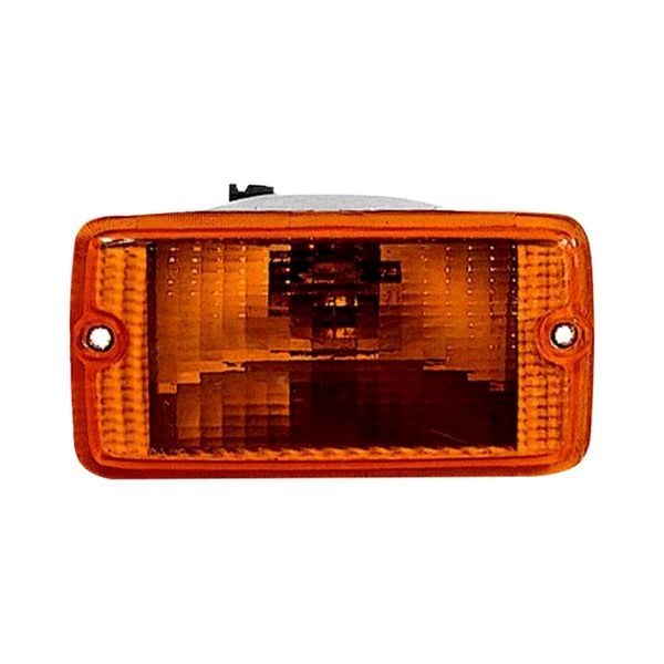 Sherman® - Passenger Side Replacement Turn Signal/Parking Light Lens and Housing, Jeep Wrangler
