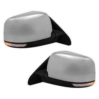 Sherman® - Power Heated Manual-Foldaway Side View Mirror