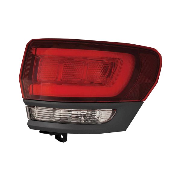 Sherman® - Passenger Side Outer Replacement Tail Light, Jeep Grand Cherokee