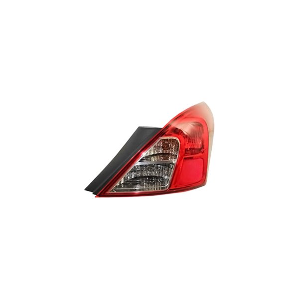 Sherman® - Passenger Side Outer Replacement Tail Light, Nissan Versa