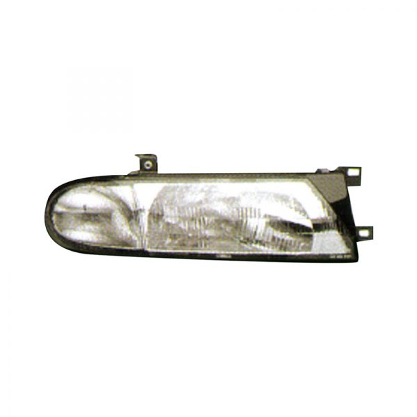 Sherman® - Passenger Side Replacement Headlight, Nissan Altima