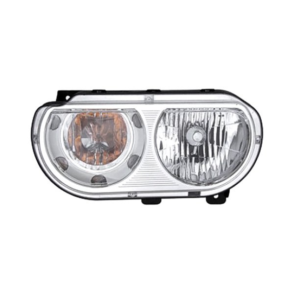 Sherman® - Driver Side Replacement Headlight (Brand New OE), Dodge Challenger