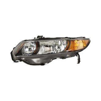 Honda Civic Si Custom Projector Headlights | Halos, LEDs - CARiD.com