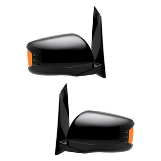 Sherman® - Power Heated Manual-Foldaway Side View Mirror
