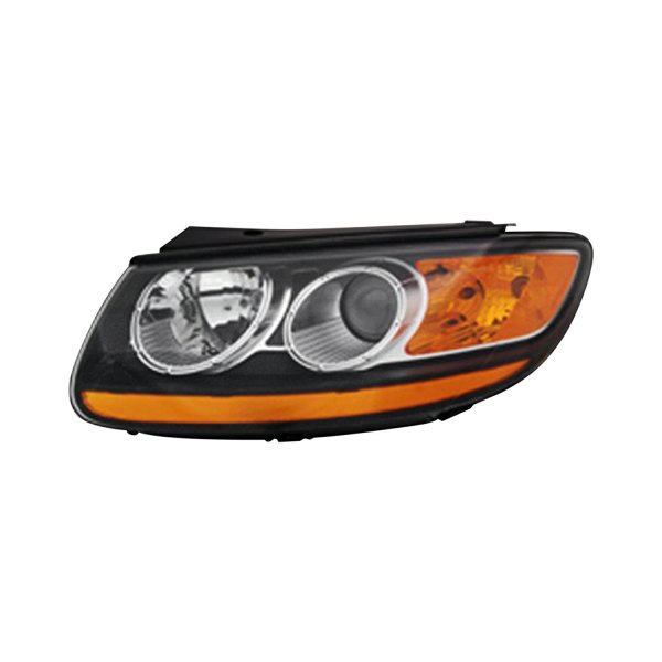 Sherman® - Driver Side Replacement Headlight, Hyundai Santa Fe