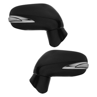 Sherman® - Power Heated Manual-Foldaway Side View Mirror