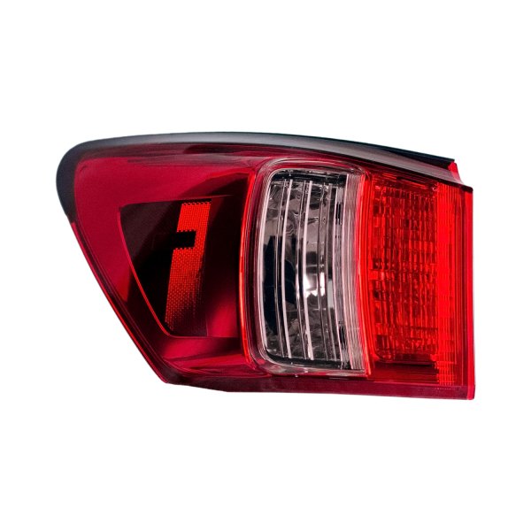 Sherman® - Driver Side Outer Replacement Tail Light Lens and Housing
