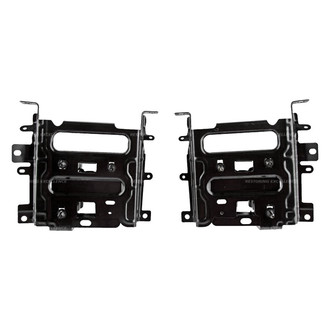 Sherman® - Front Driver and Passenger Side Bumper Bracket Kit (Value Line)